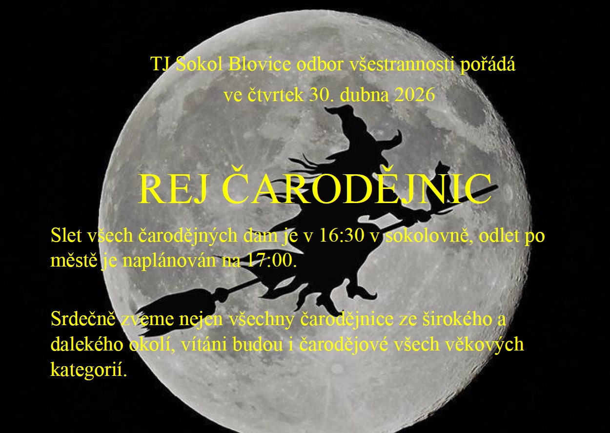 Pozvánka �arodějnice 2026